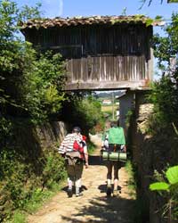 O Concello d'O Pino é o que máis quilómetros ten de Camiño de Santiago