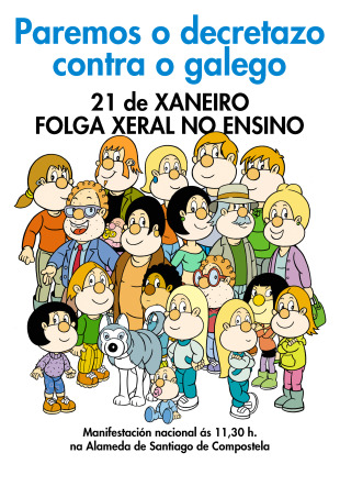 Cartaz do paro no ensino