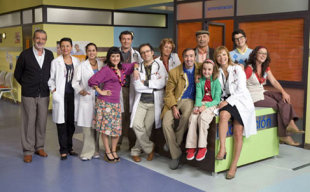 Os actores da serie / Foto: TVG