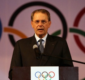 Jacques Rogge, presidente do COI