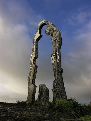 'Spirit of Scotland', de Richard Pric, no lugar da Batalla de Loudoun Hill (1297) entre escoceses e ingleses  / Flickr: dmcneil